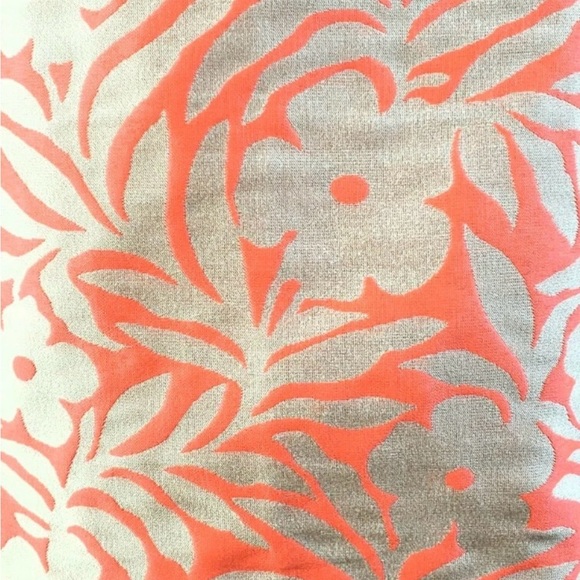 J. Crew Coral and Champagne Floral Mini Dress - Picture 3 of 6